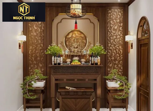 BÀN THỜ GỖ TỰ NHIÊN THEO YÊU CẦU